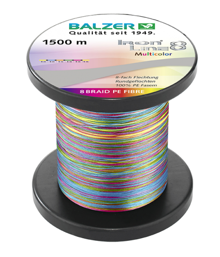 Trecciato Balzer_iron_line_8_multicolor_1500m