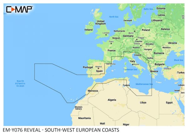 C-map reveal la carta da pesca definitiva